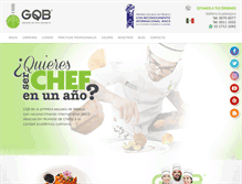 Tablet Screenshot of gqbarteculinario.com